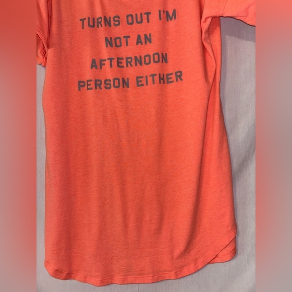 Victoria's Secret Coral Graphic Tee - Picture 8 of 9